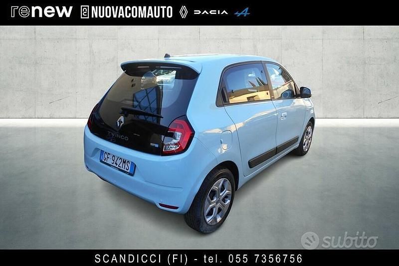 Usata Renault Twingo Zen 60 kW (82 CV) 2021 Blu Utilitaria