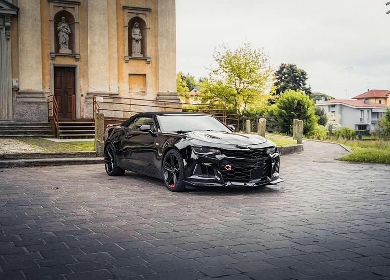 Usata Chevrolet Camaro ZL1 455 CV (334 kW) 2018 Nero Cabrio