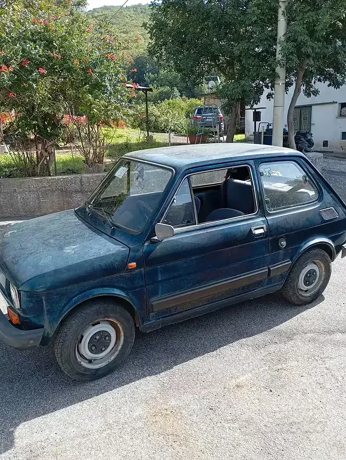 Usata Fiat 126 24 CV (17 kW) 1981 Blu Utilitaria