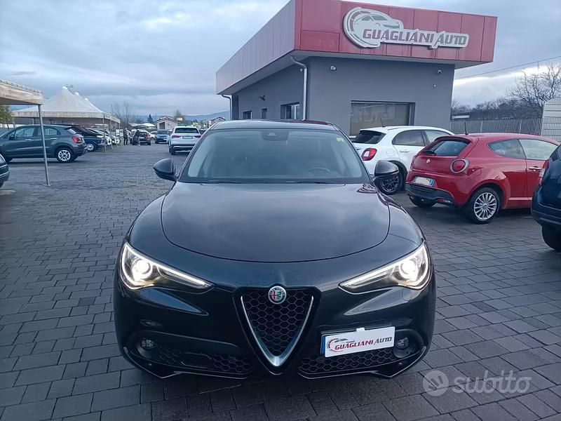 Usata Alfa Romeo Stelvio Ti 210 CV (154 kW) 2021 Nero SUV
