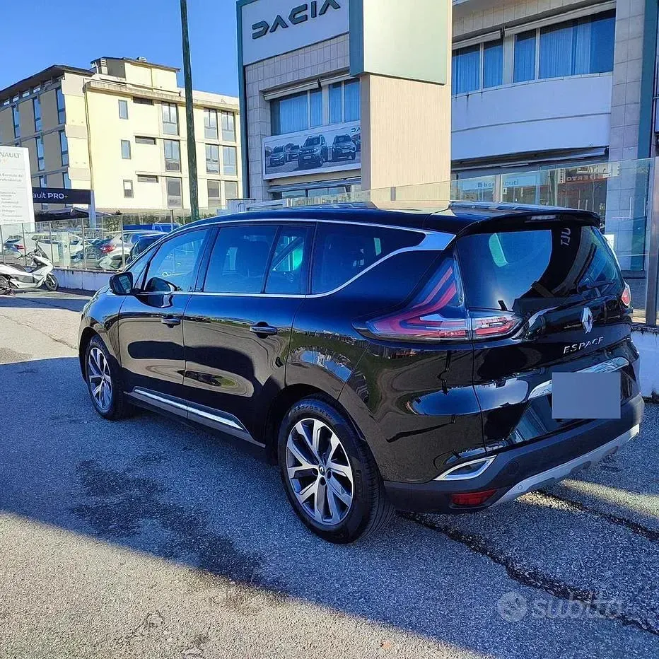 Usata Renault Espace 160 CV (117 kW) 2017 Nero Monovolume