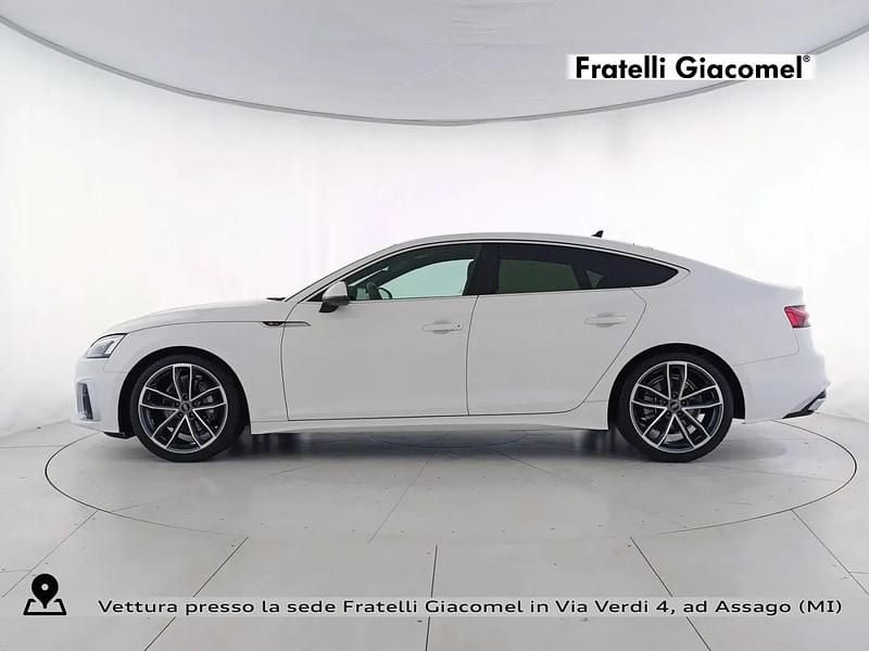 Usata Audi A5 Sportback S-Line 204 CV (150 kW) 2022 T9 bianco ibis Utilitaria