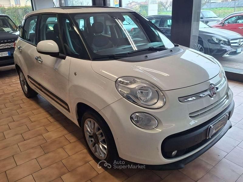 Usata Fiat 500L Lounge 95 CV (69 kW) 2016 Bianco Monovolume