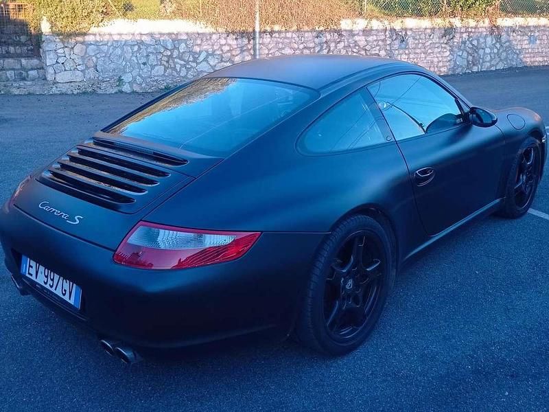 Usata Porsche 997 355 CV (261 kW) 2005 Nero Coupé
