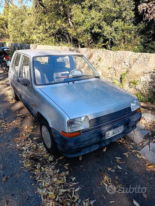 Usata Renault R5 46 CV (33 kW) 1987 Grigio Utilitaria