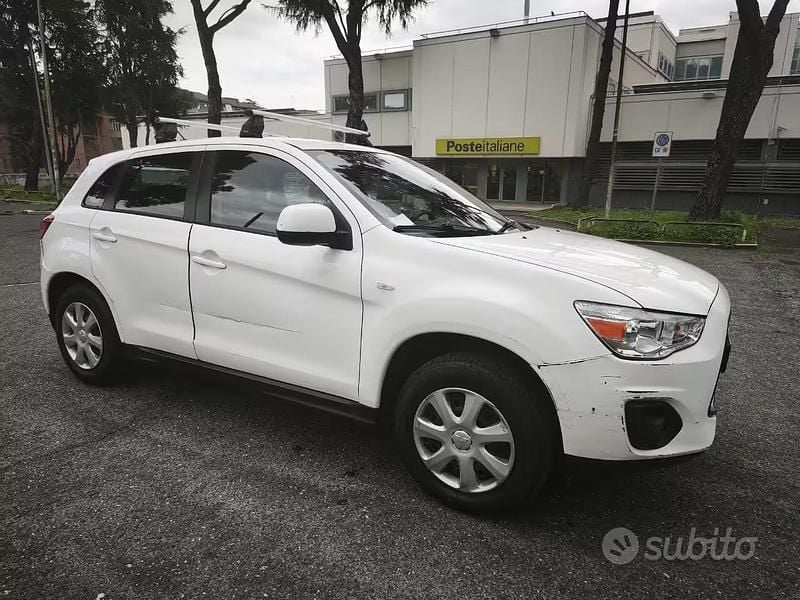 Usata Mitsubishi ASX Inform 117 CV (86 kW) 2014 Bianco SUV