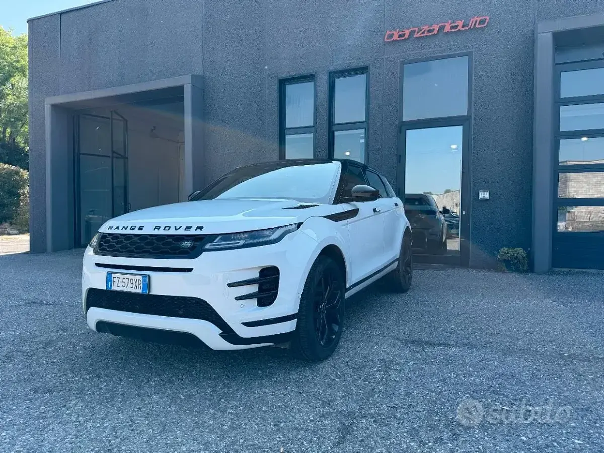 Usata Land Rover Range Rover evoque HSE 241 CV (177 kW) 2020 Bianco SUV