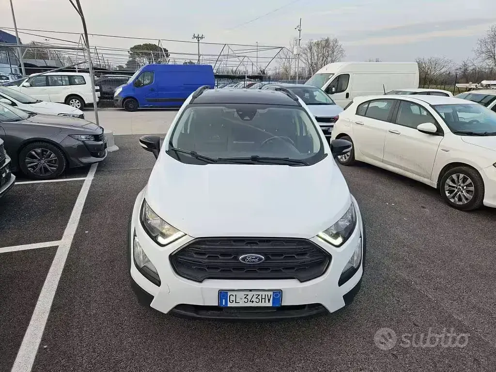 Usata Ford Ecosport Active 125 CV (91 kW) 2022 Bianco SUV