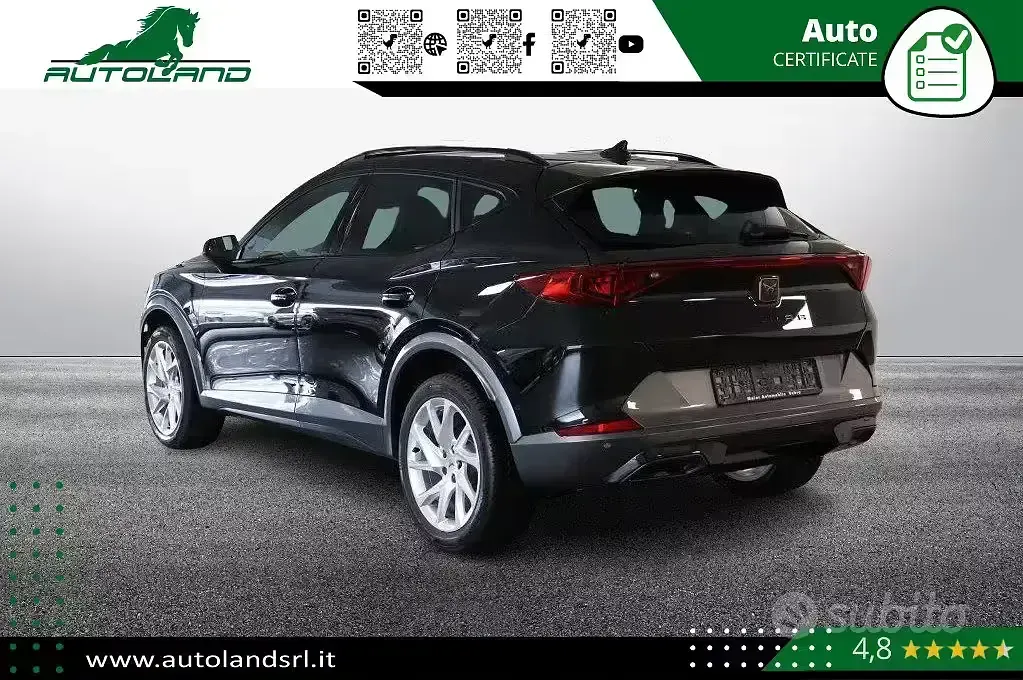 Usata Cupra Formentor 150 CV (110 kW) 2022 Nero SUV