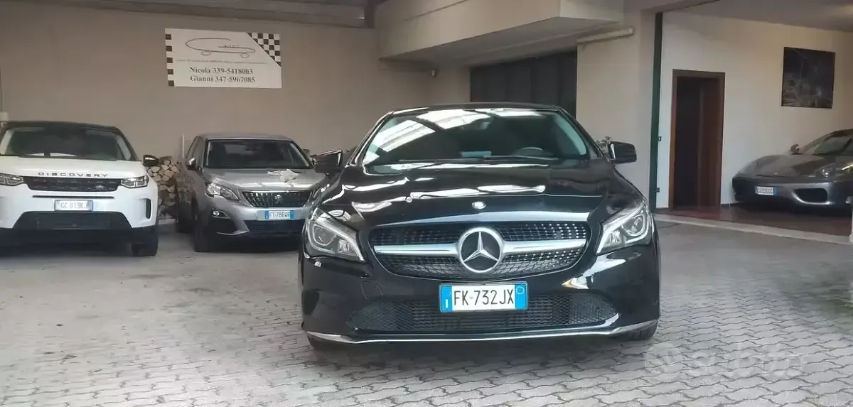 Usata Mercedes CLA200 136 CV (100 kW) 2017 Nero Coupé