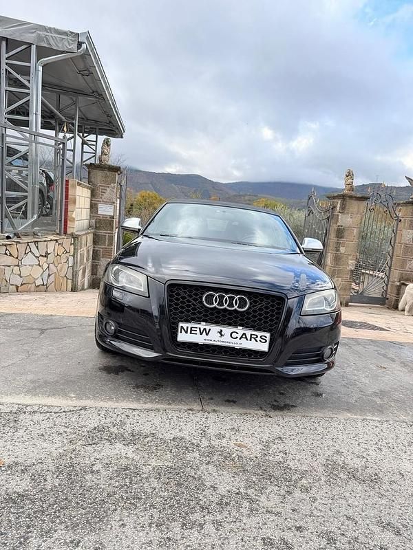 Usata Audi A3 Cabriolet Ambition 125 CV (91 kW) 2008 Nero Cabrio