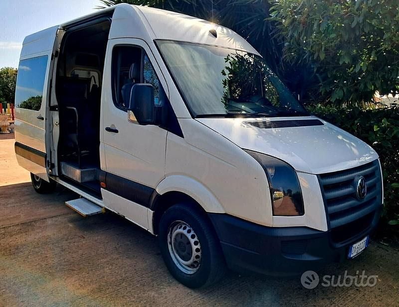 Usata VW Crafter 108 CV (79 kW) 2009 Bianco Furgone
