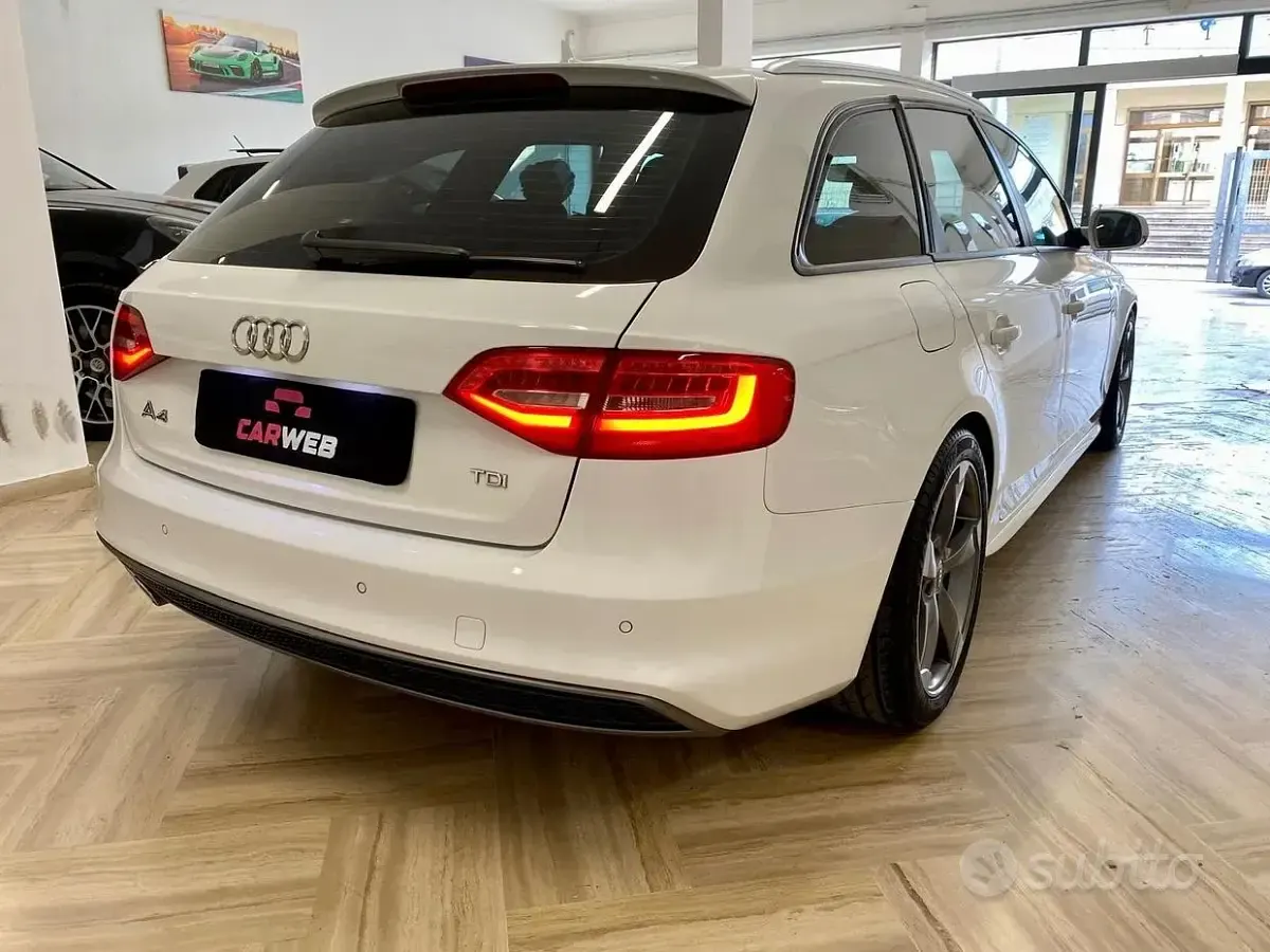 Usata Audi A4 S-Line 143 CV (105 kW) 2013 Bianco Station wagon