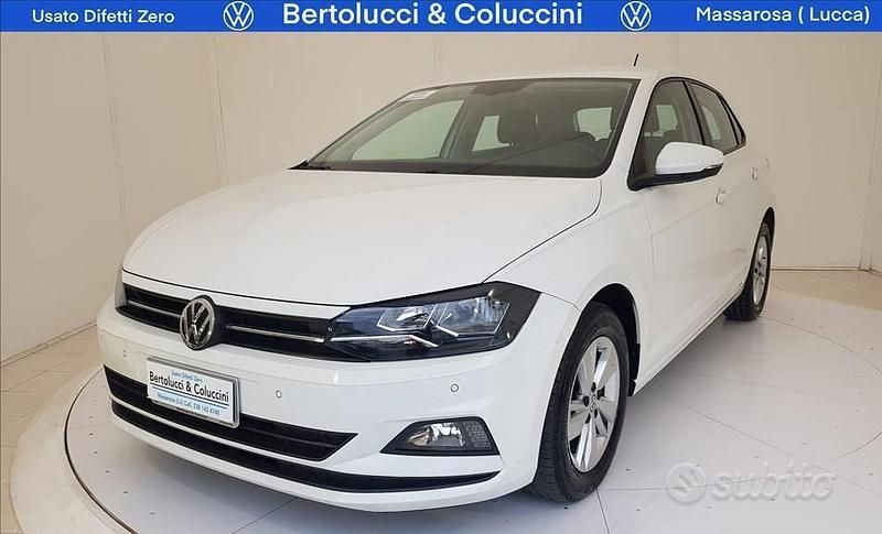 Bianco Usata 2020 VW Polo Comfortline Tre volumi | 14.600 € (Buon prezzo) - Immagine 1/4