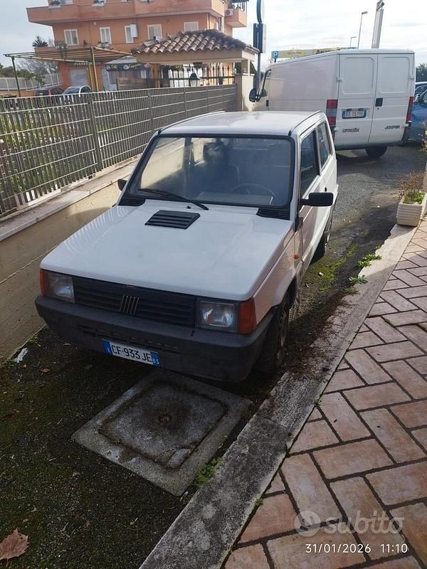 Usata Fiat Panda 2003 Bianco Utilitaria