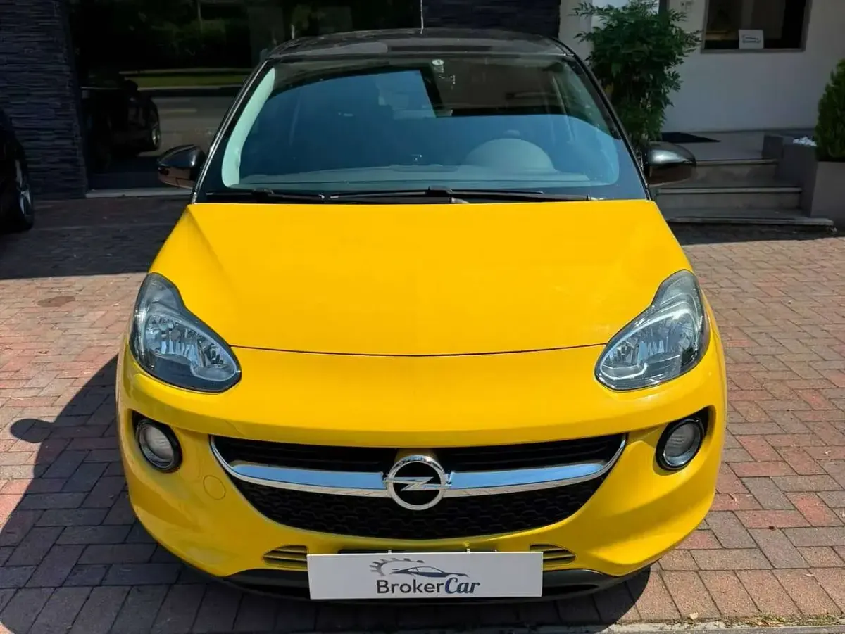 Usata Opel Adam Slam 90 CV (66 kW) 2016 Giallo Utilitaria