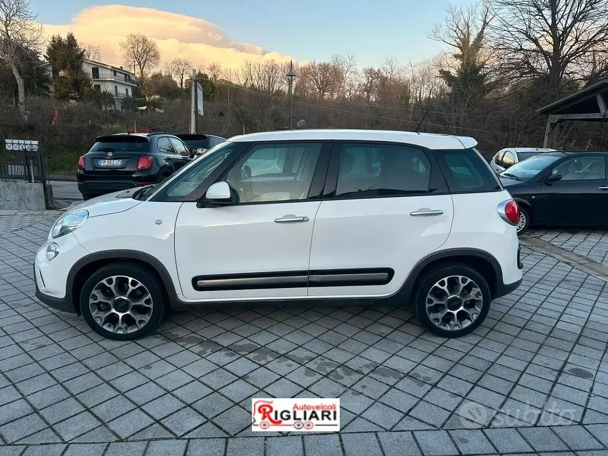 Usata Fiat 500L Trekking 120 CV (88 kW) 2016 Bianco Monovolume