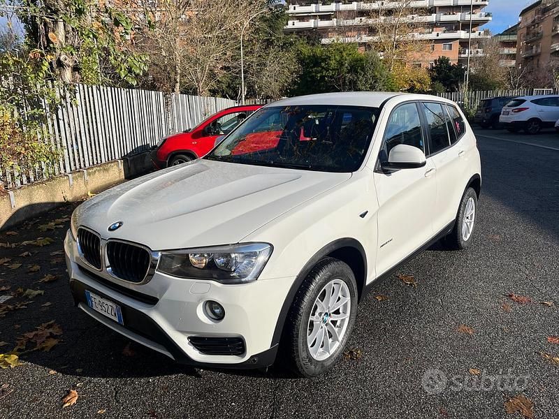 Usata BMW X3 xLine 190 CV (139 kW) 2016 Bianco SUV
