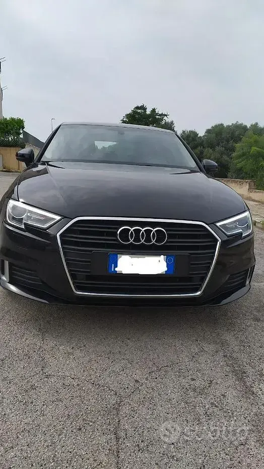 Usata Audi A3 Sport 116 CV (85 kW) 2017 Nero Berlina