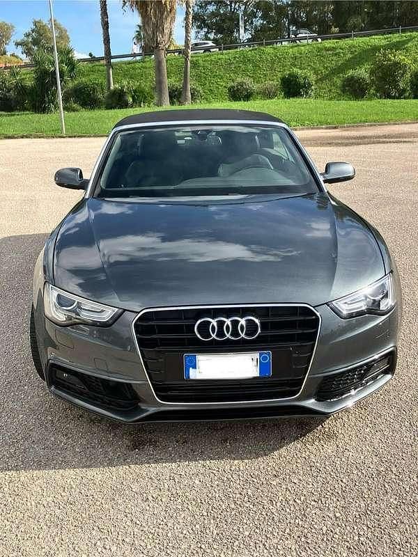 Usata Audi A5 Cabriolet Advanced Plus 177 CV (130 kW) 2013 Grigio Cabrio