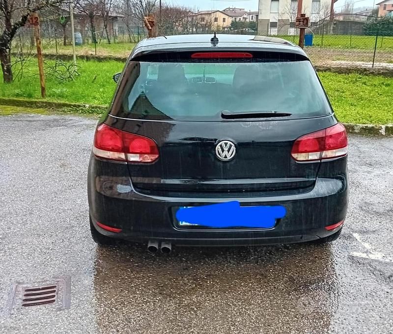 Usata VW Golf VI Comfortline 140 CV (102 kW) 2009 Nero Utilitaria