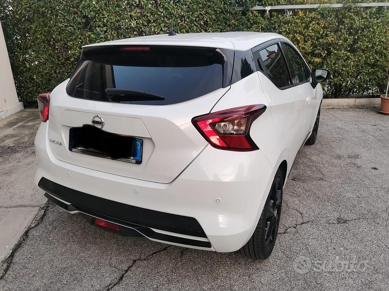 Usata Nissan Micra N-Connecta 90 CV (66 kW) 2017 Bianco Berlina