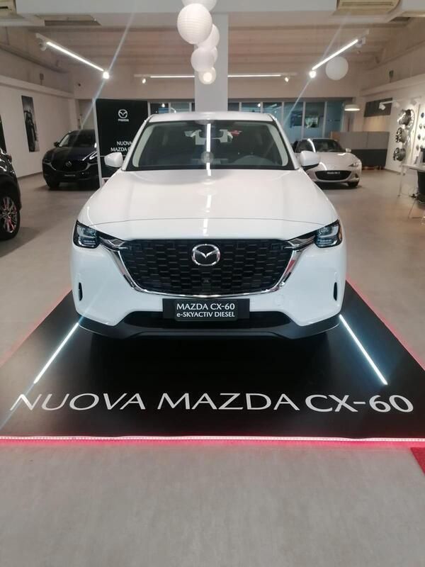 Usata Mazda CX-60 Prime-Line 199 CV (146 kW) 2023 Bianco SUV