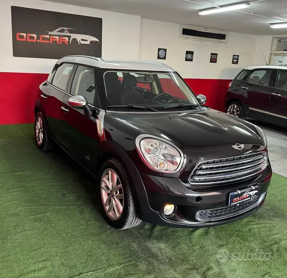 Usata Mini Cooper D Countryman 111 CV (81 kW) 2012 Nero SUV