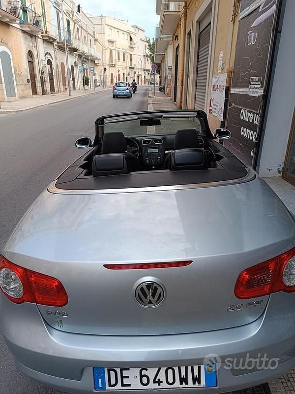 Usata VW Eos 150 CV (110 kW) 2006 Grigio Cabrio