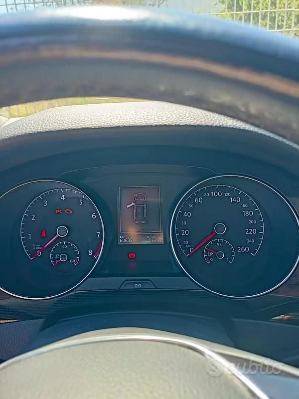 Usata VW Golf Sportsvan 110 CV (80 kW) 2017 Grigio Monovolume