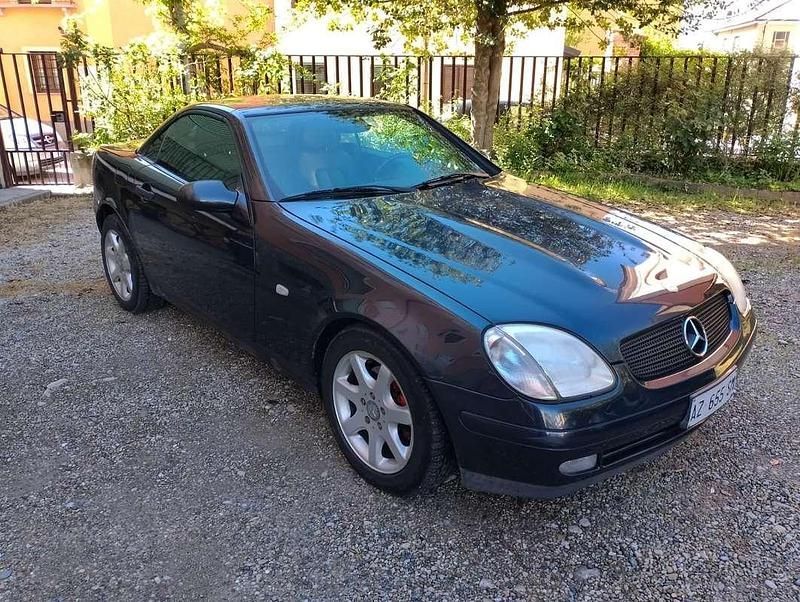 Usata Mercedes SLK200 192 CV (141 kW) 1998 Blu/azzurro Cabrio