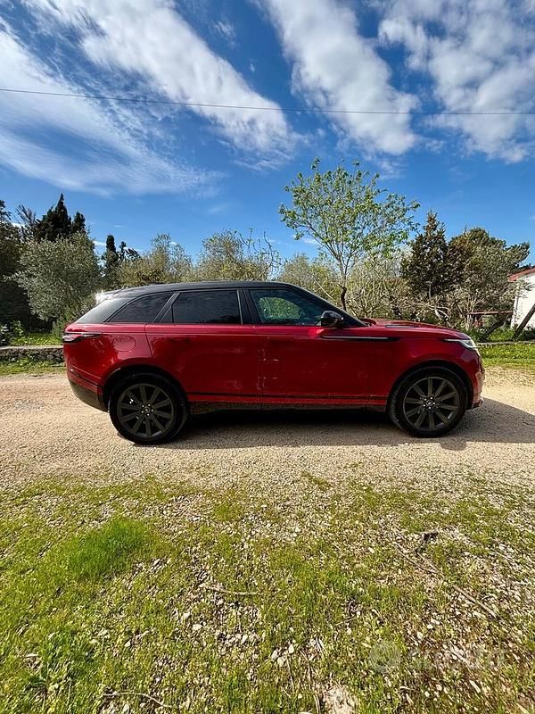 Usata Land Rover Range Rover Velar R-Dynamic 240 CV (176 kW) 2018 Rosso SUV