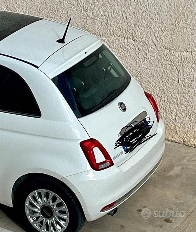 Usata Fiat 500 105 CV (77 kW) 2017 Bianco Berlina