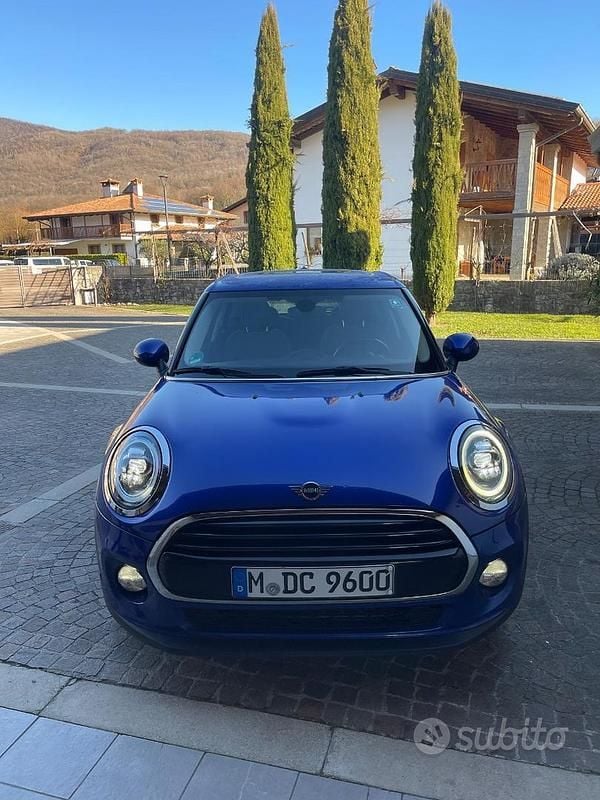 Usata Mini Cooper 136 CV (100 kW) 2019 Blu Utilitaria