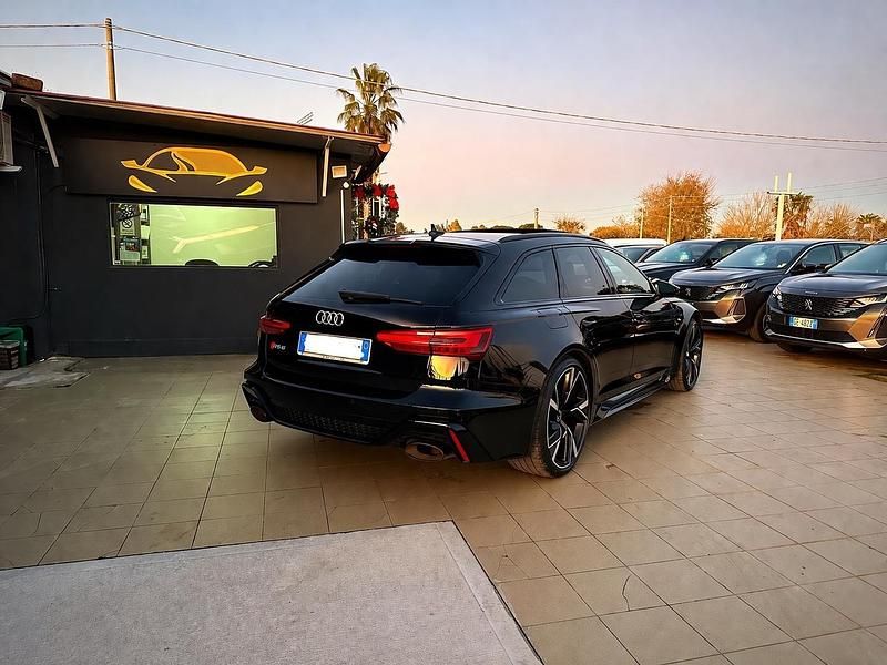 Usata Audi RS6 Comfort 599 CV (440 kW) 2021 Nero Station wagon