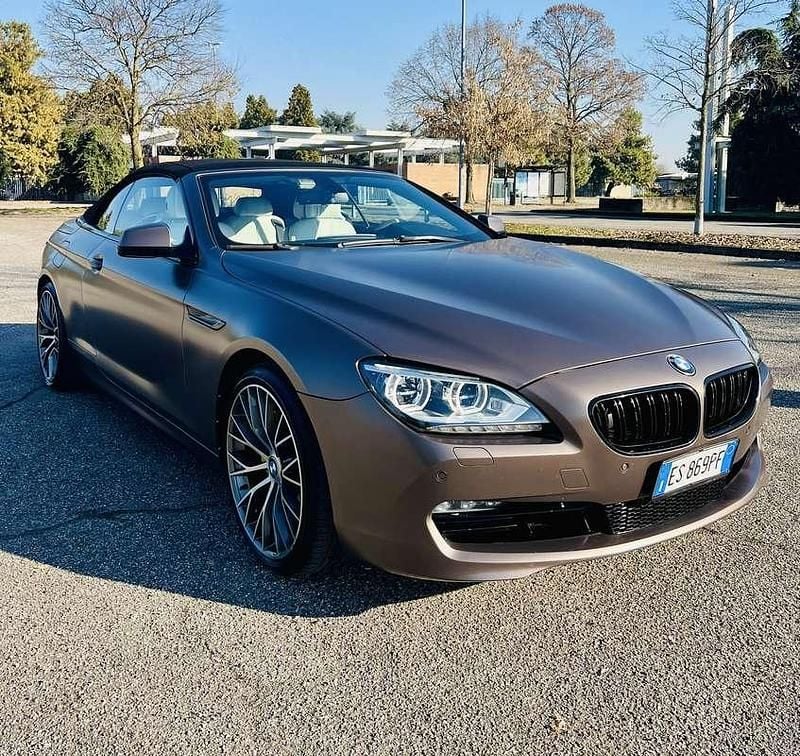 Usata BMW 640 Cabriolet 313 CV (230 kW) 2013 Cabrio