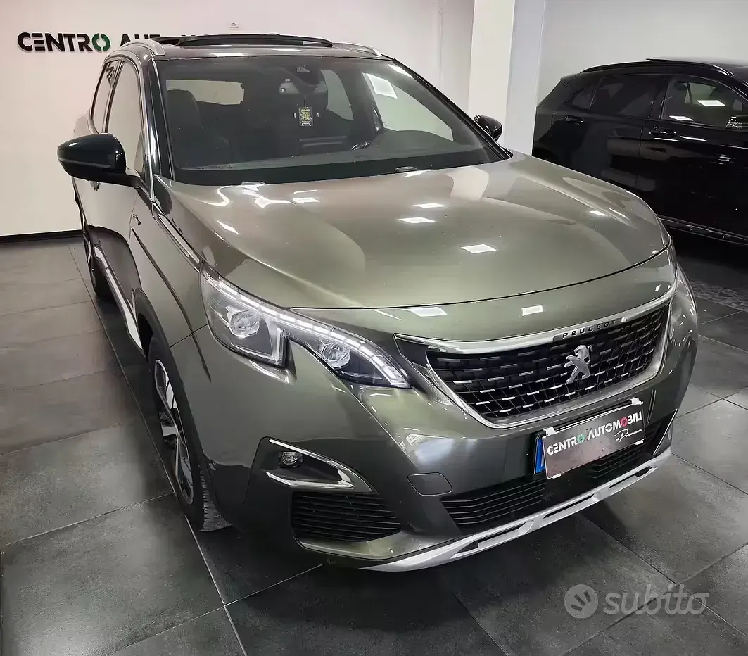 Usata Peugeot 3008 GT-line 131 CV (96 kW) 2018 Grigio SUV