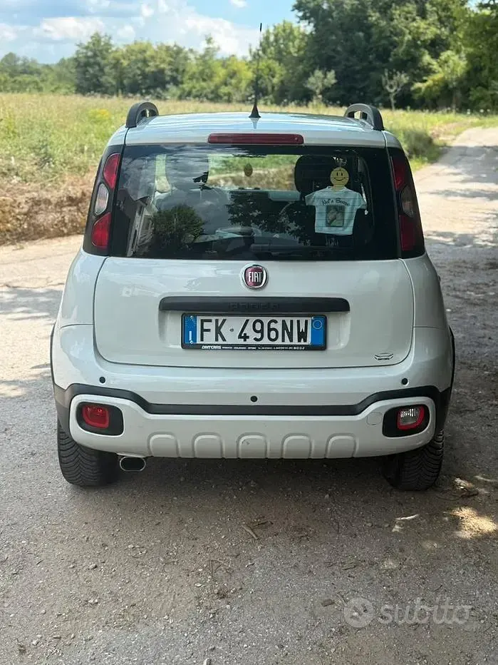 Usata Fiat Panda Cross Cross 95 CV (69 kW) 2017 Bianco Utilitaria