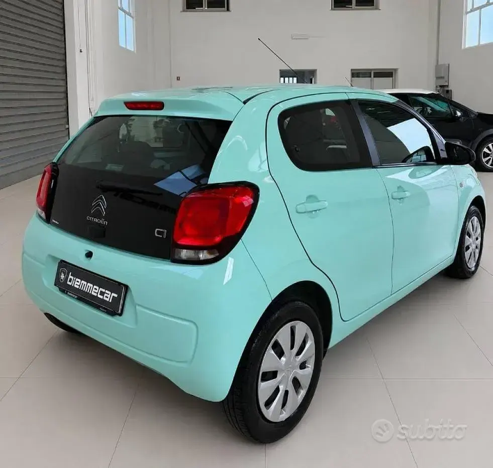 Usata Citroën C1 Shine 72 CV (52 kW) 2018 Verde Utilitaria