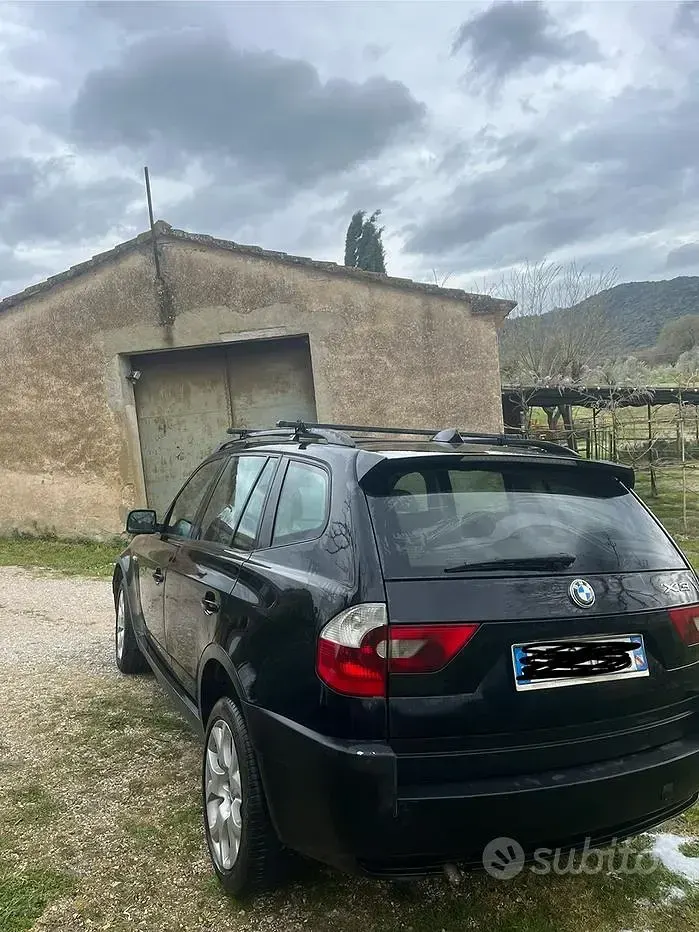 Usata BMW X3 150 CV (110 kW) 2004 Nero SUV