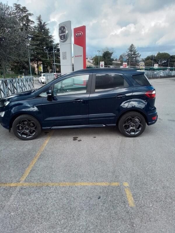Blu Usata 2022 Ford Ecosport ST-Line SUV | 15.800 € (Cara) - Immagine 1/4