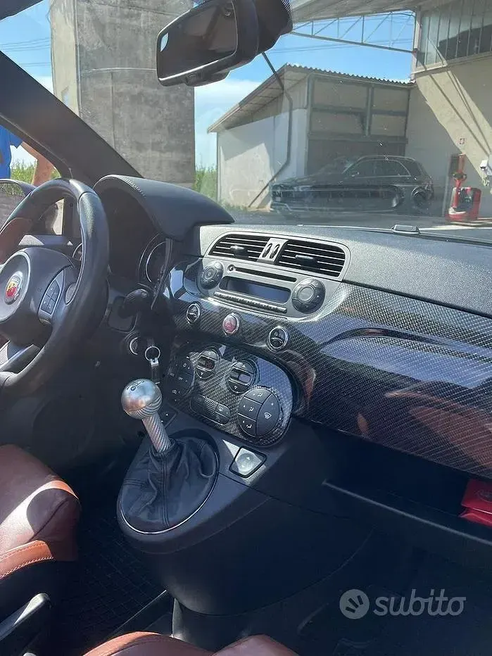 Usata Abarth 595C 160 CV (117 kW) 2015 Grigio Cabrio