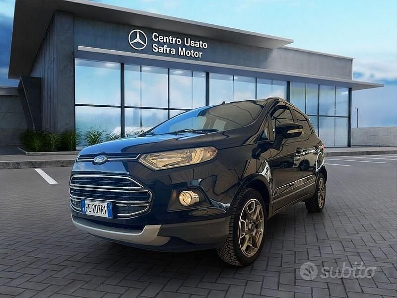 Usata Ford Ecosport Titanium S 95 CV (69 kW) 2016 Nero SUV