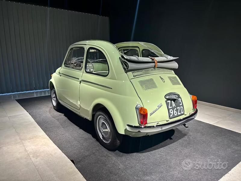 Usata Fiat 500 1960 Verde Utilitaria