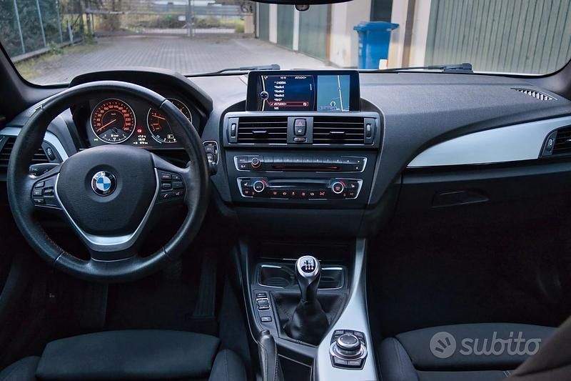 Usata BMW 118 M Sport 143 CV (105 kW) 2013 Bianco Utilitaria