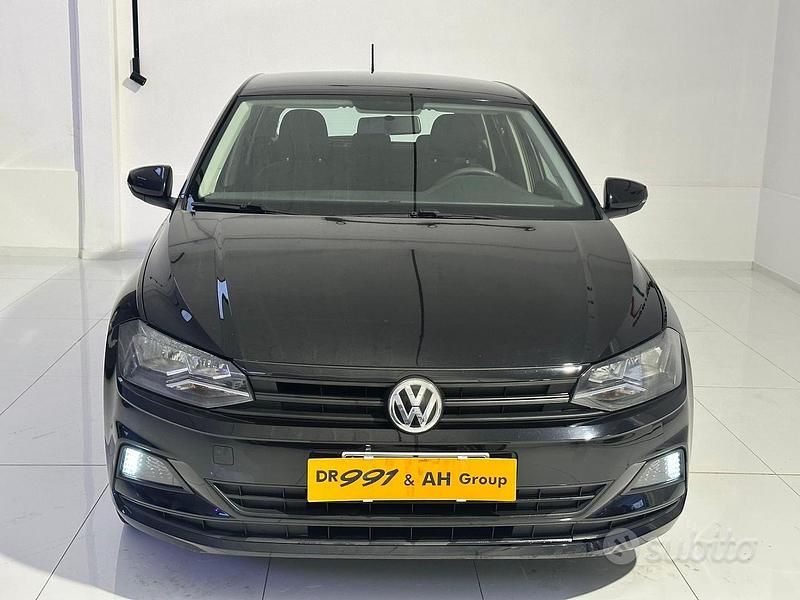 Usata VW Polo Comfortline 60 CV (44 kW) 2018 Nero Utilitaria