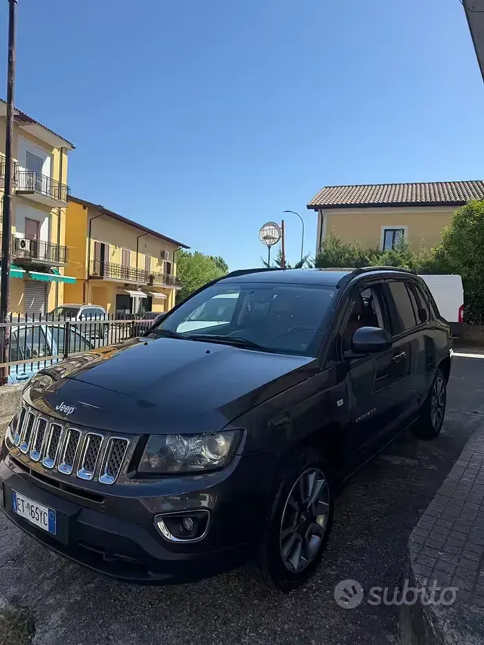 Usata Jeep Compass Limited 163 CV (119 kW) 2014 Grigio SUV
