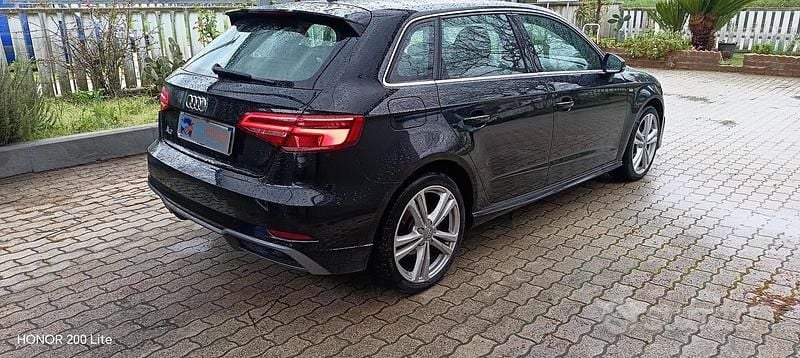 Usata Audi A3 S-Line 150 CV (110 kW) 2020 Nero Berlina