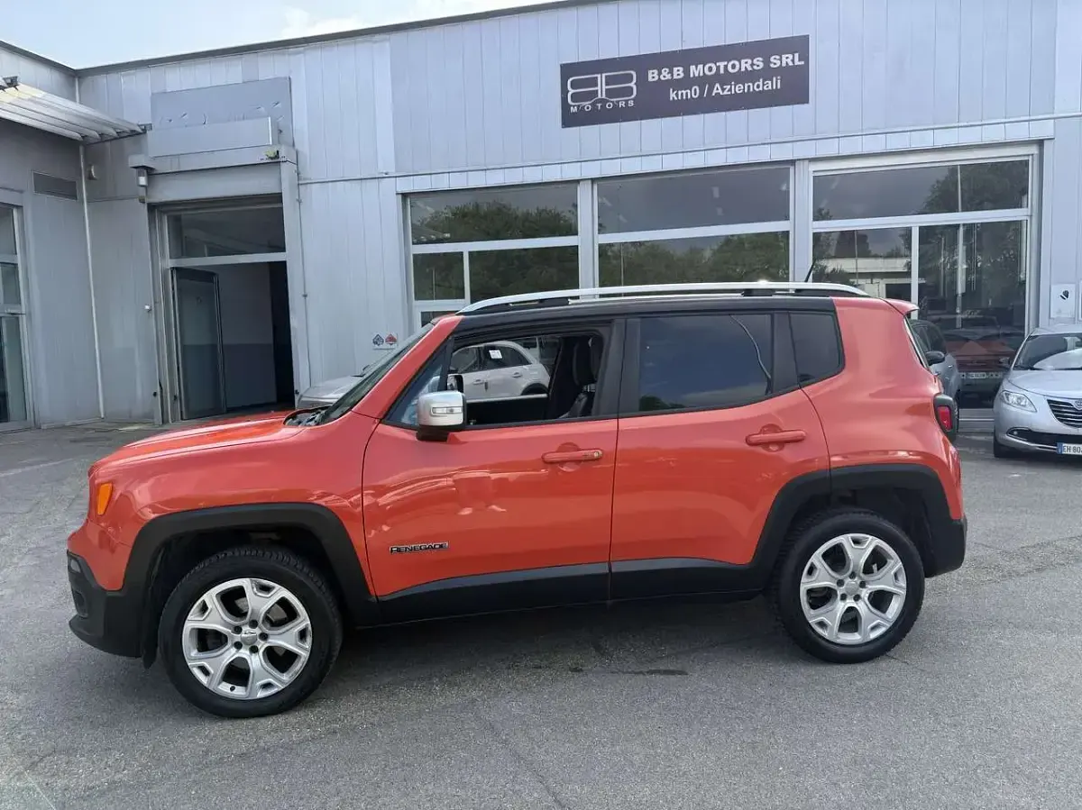 Usata Jeep Renegade Limited 140 CV (102 kW) 2014 Arancione SUV