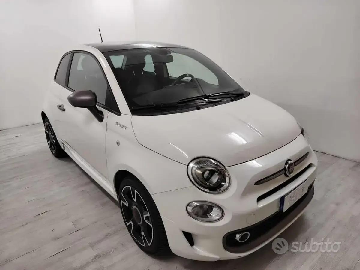 Usata Fiat 500 Sport 69 CV (50 kW) 2021 Bianco Utilitaria